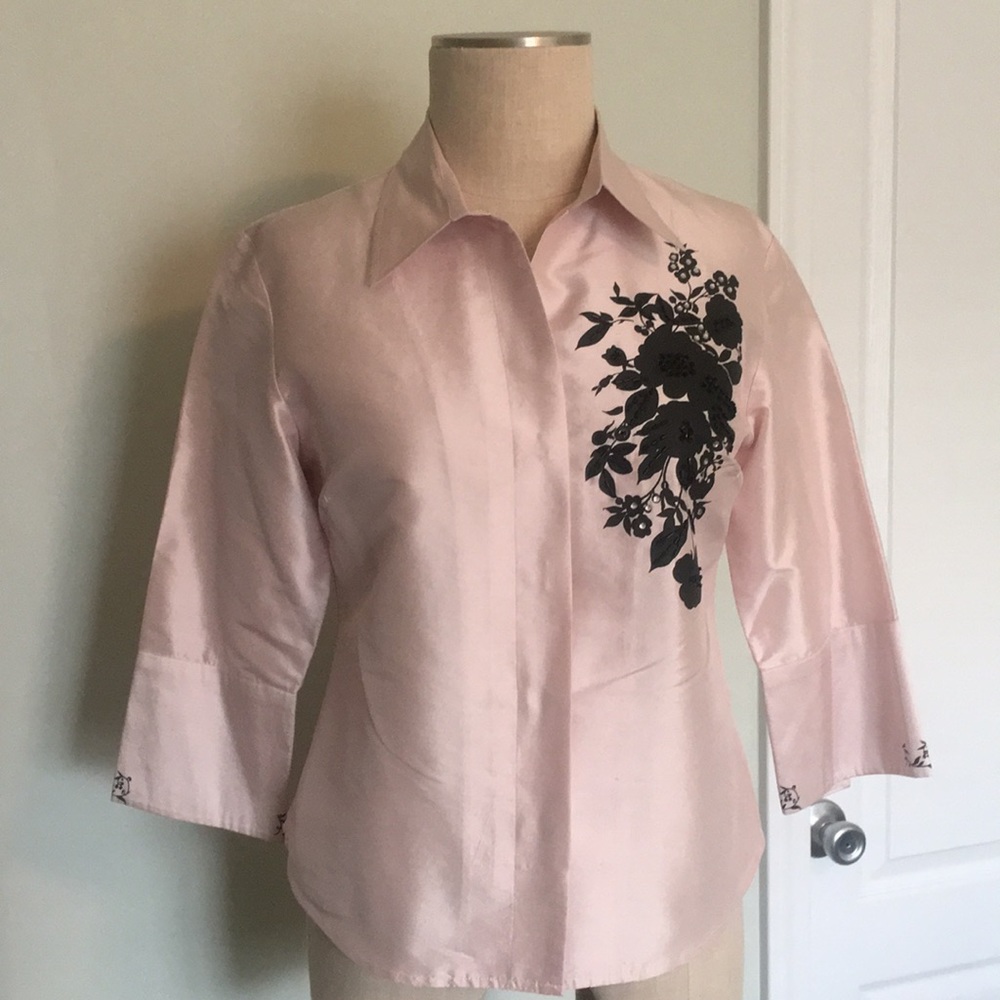 Mac & Jac Silk Blouse